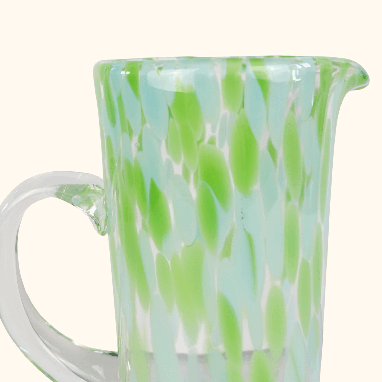 Dwell Studios Droplet Splatter Pitcher Jug Sunshine Thrift