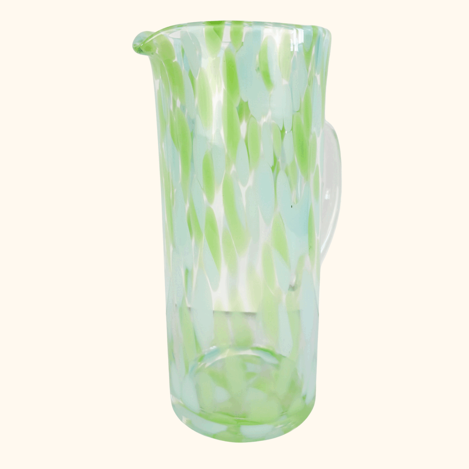 Dwell Studios Droplet Splatter Pitcher Jug Sunshine Thrift