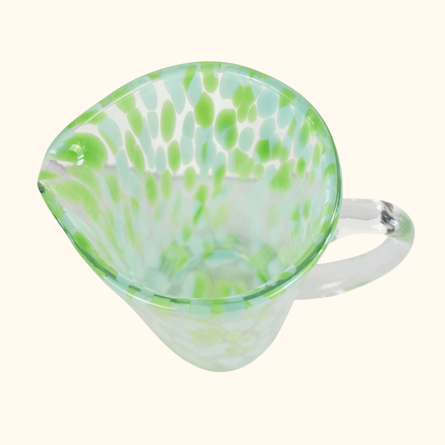 Dwell Studios Droplet Splatter Pitcher Jug Sunshine Thrift