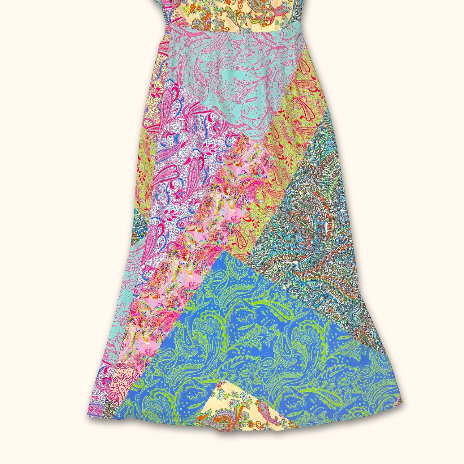 Never Fully Dressed Mixed Paisley Printed Midi Dress - Size 6 - Never fully dressed - Dresses