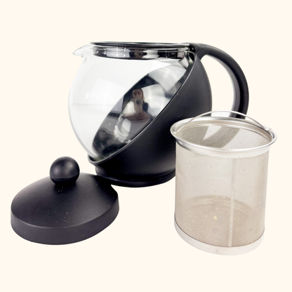 Black La Cafetiere Infuser Teapot Boxed -  - Kitchenware
