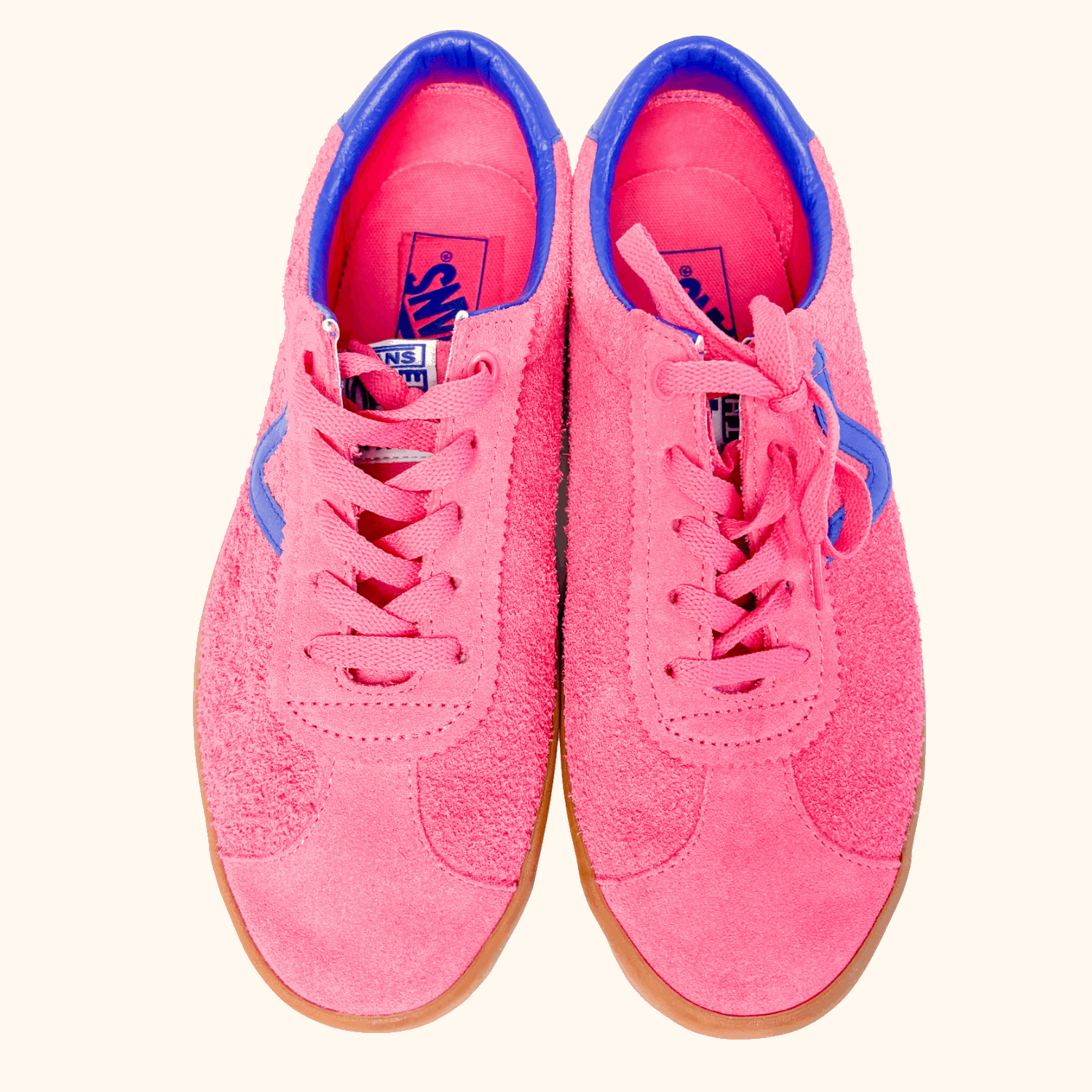 Vans Sports Low Bamboo Honeysuckle Pink Trainers - Size 7 Vans
