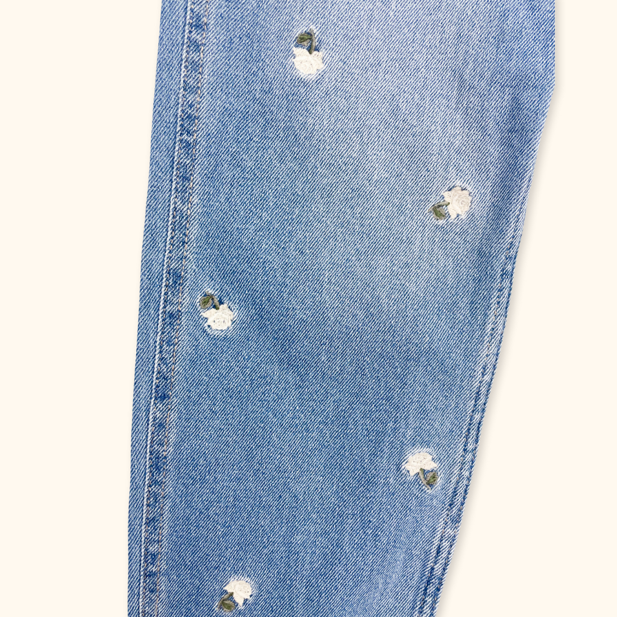 Hollister High Waist Floral Mom Jeans - Size W24