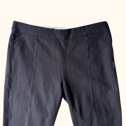 Acne Studios Wool Blend Black Slim Trousers - Size 8