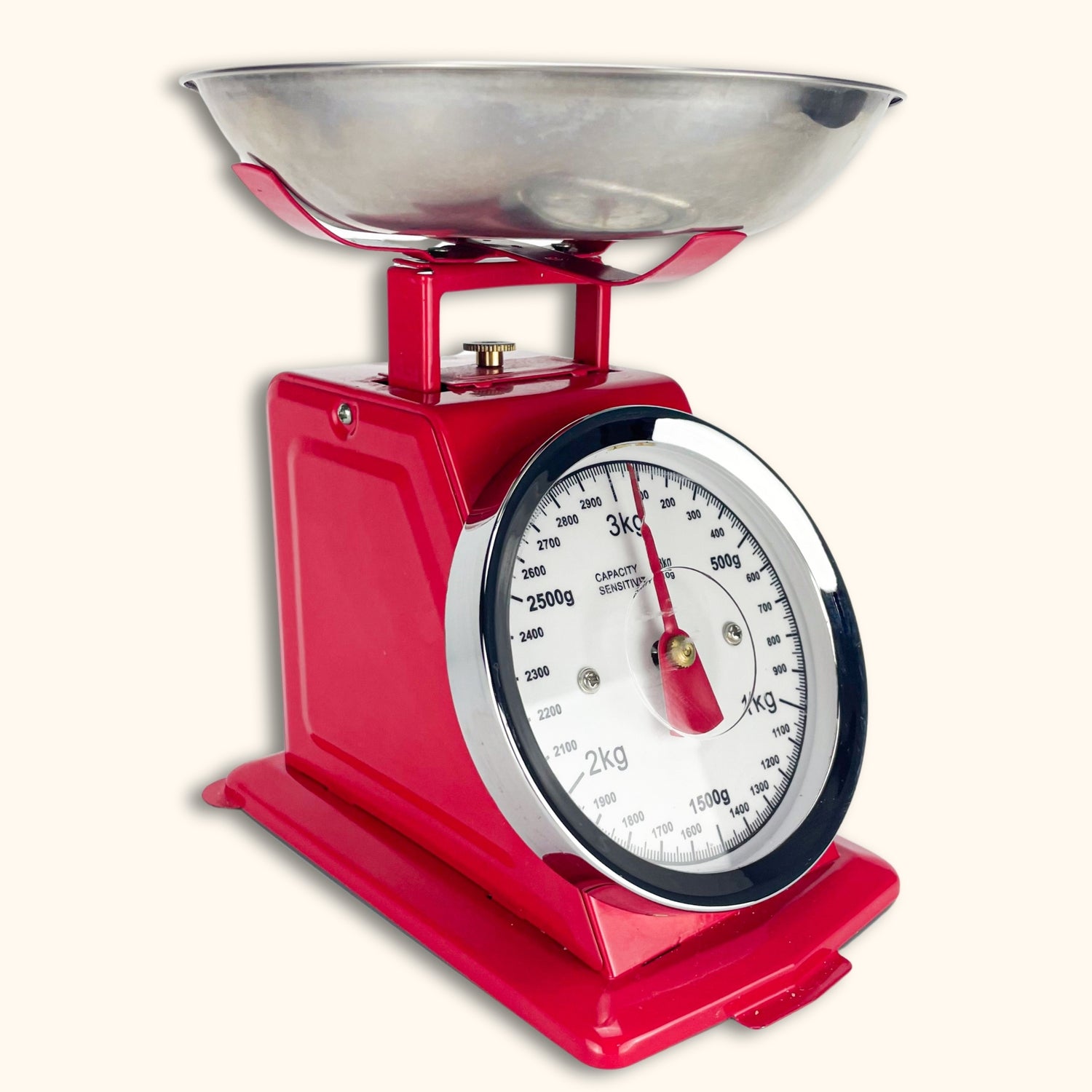 Retro Hot Pink Kitchen Scales - Sunshine Thrift - Kitchenware