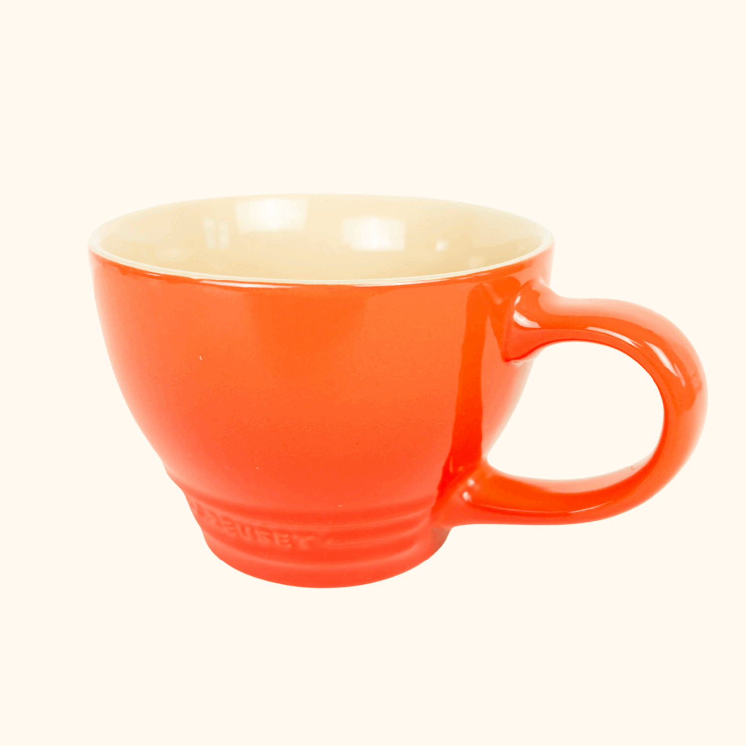 Le Creuset Volcanic Orange Stoneware Grand Mug 400ml -  - Kitchenware