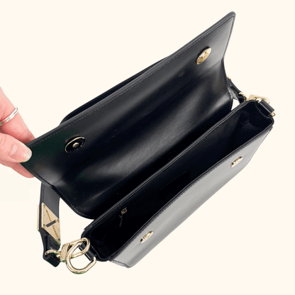 Each X Other Black Cow Leather Crossbody Bag Each X Other