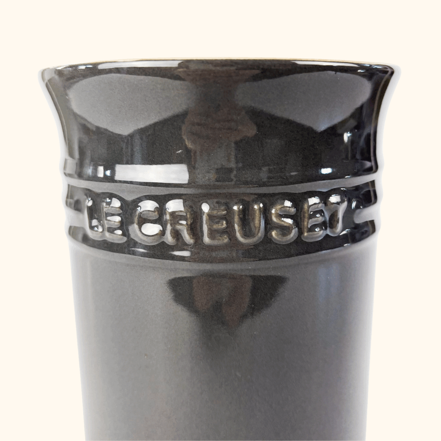 Le Creuset Stoneware Dark Grey Utensils Holder 1.1L Le Creuset