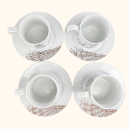 Kenneth Cole New York to China Cup and Saucer Set Kenneth Cole