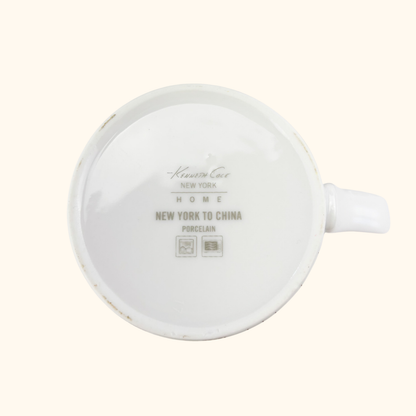 Kenneth Cole New York to China Cup and Saucer Set Kenneth Cole