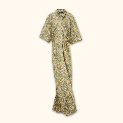 Zara Midi Floral Shirt Dress - Size Small - Zara - Dresses