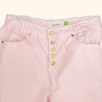 House Of Sunny Pink Cloud Jeans - Size 10 HouseOfSunny