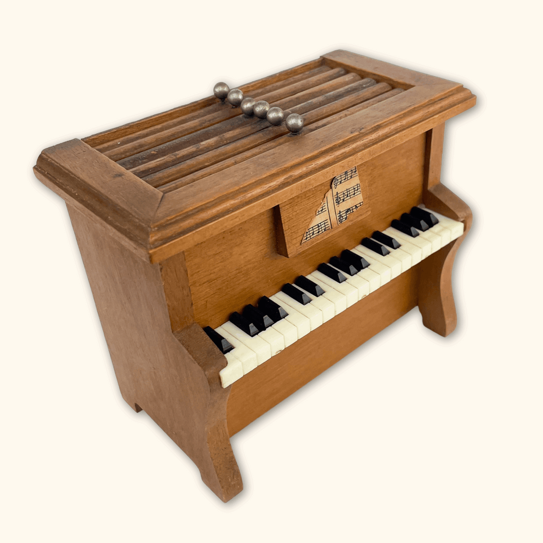 Wooden Piano Coaster Set -  - Mats and coasters