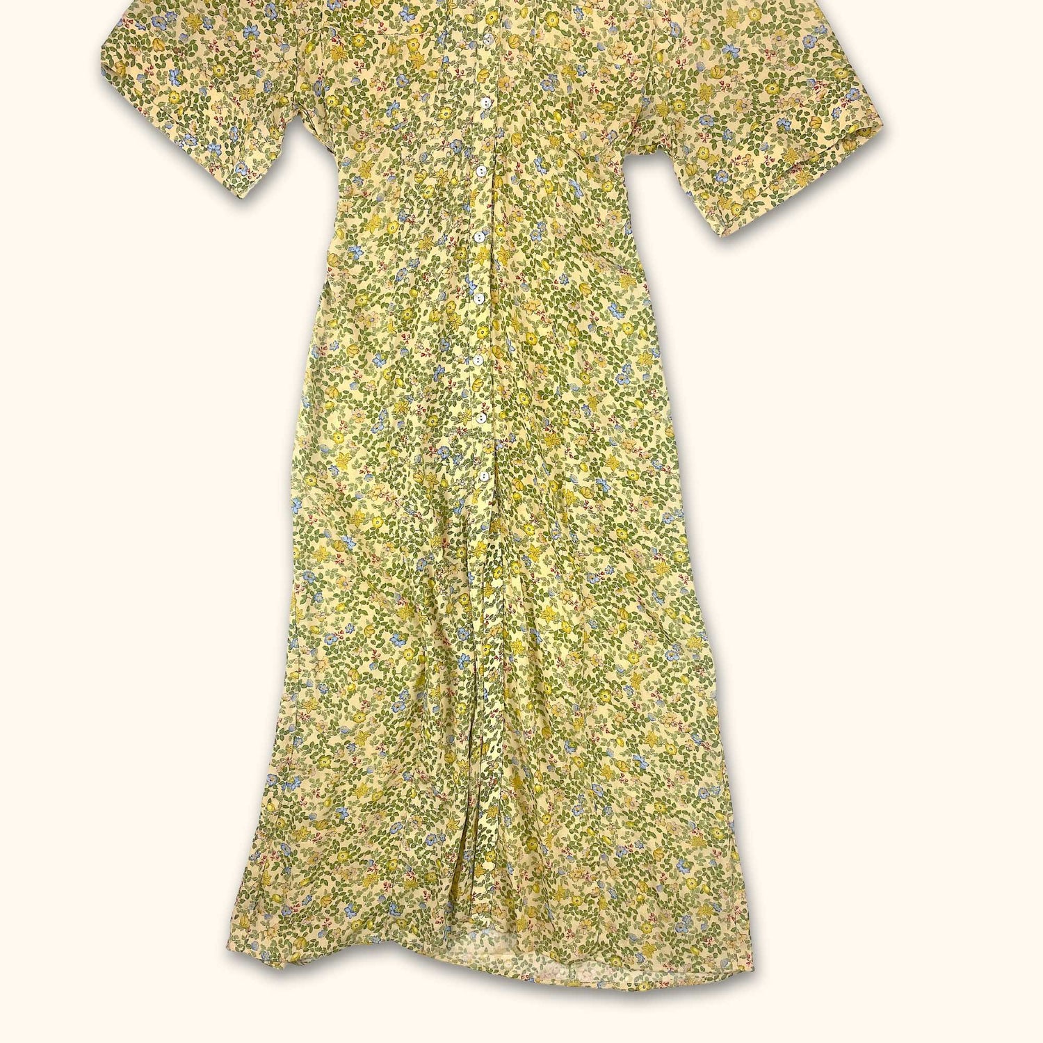 zara floral shirt dress Zara Floral Midi Dress
