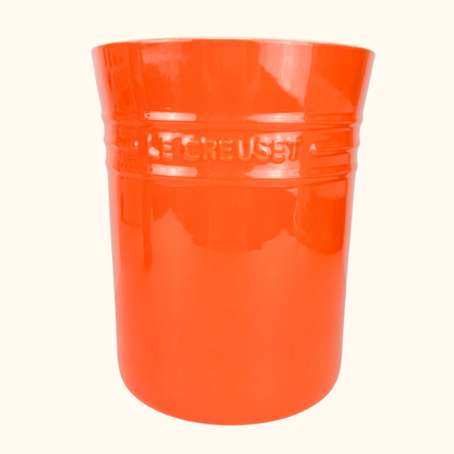 Le Creuset Stoneware Orange Large Storage Jar 3L