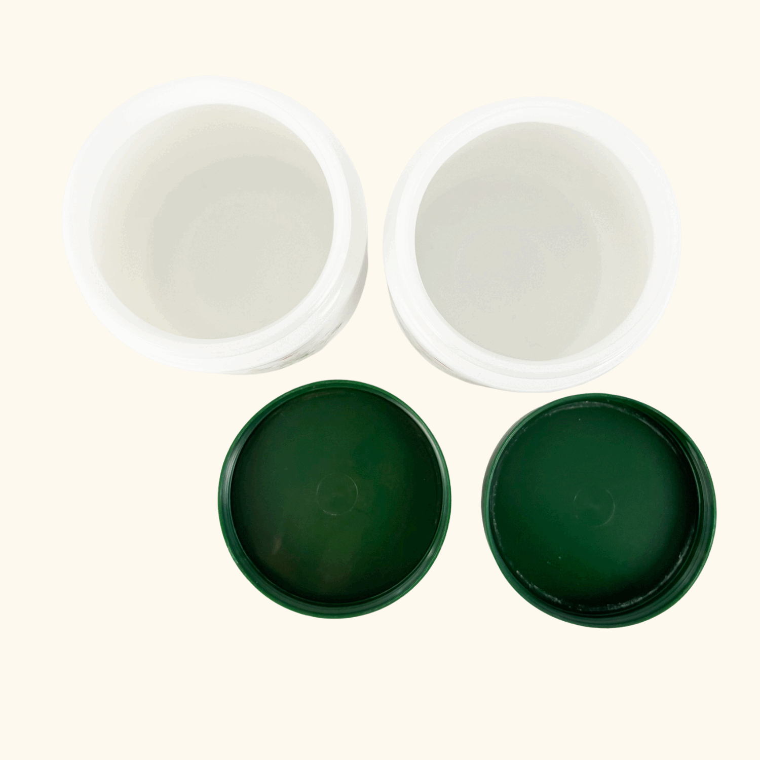 Vintage 1980s CLP Milk Glass Tea Sugar Jars Sunshine Thrift