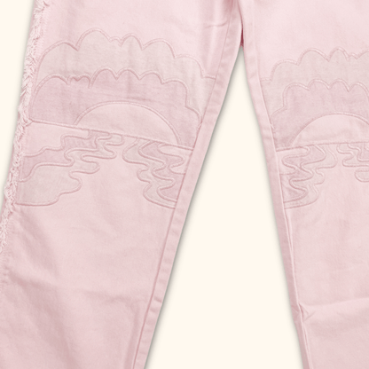 House Of Sunny Pink Cloud Jeans - Size 10