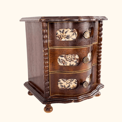 Japanese Solid Wood Musical Jewellery Box Sunshine Thrift