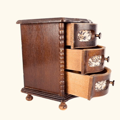 Japanese Solid Wood Musical Jewellery Box Sunshine Thrift