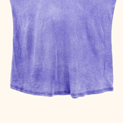 Purple Tie Dye Italian Vest - Size Large Sunshine Thrift