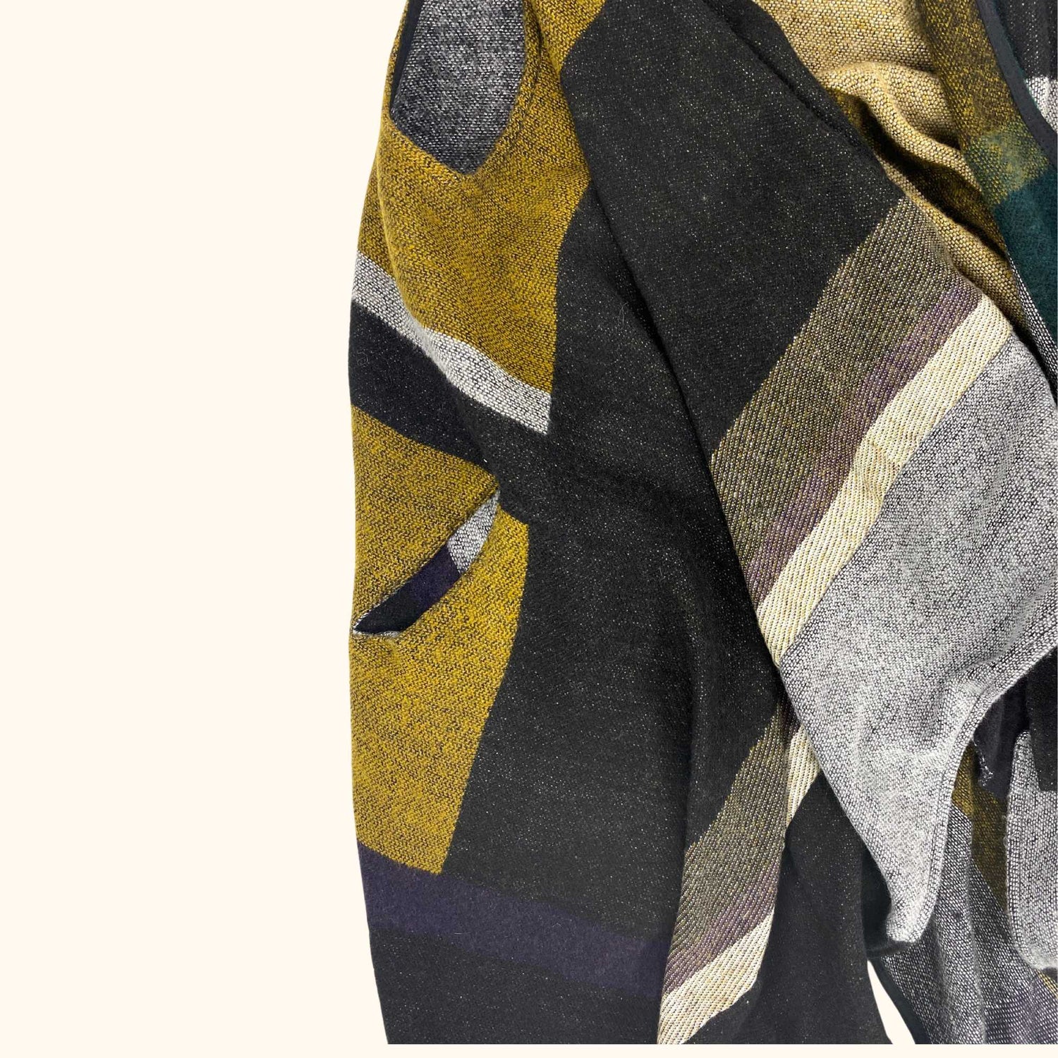 River Island Wool Blend Longline Kimono - Size Medium - River Island - Coats &amp; jackets