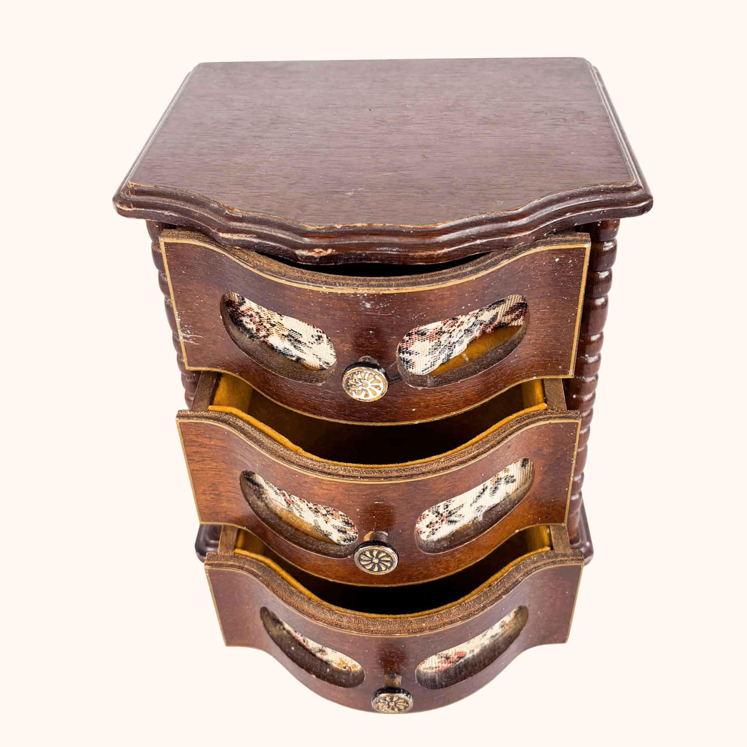 Japanese Solid Wood Musical Jewellery Box Sunshine Thrift