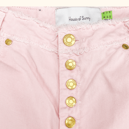 House Of Sunny Pink Cloud Jeans - Size 10