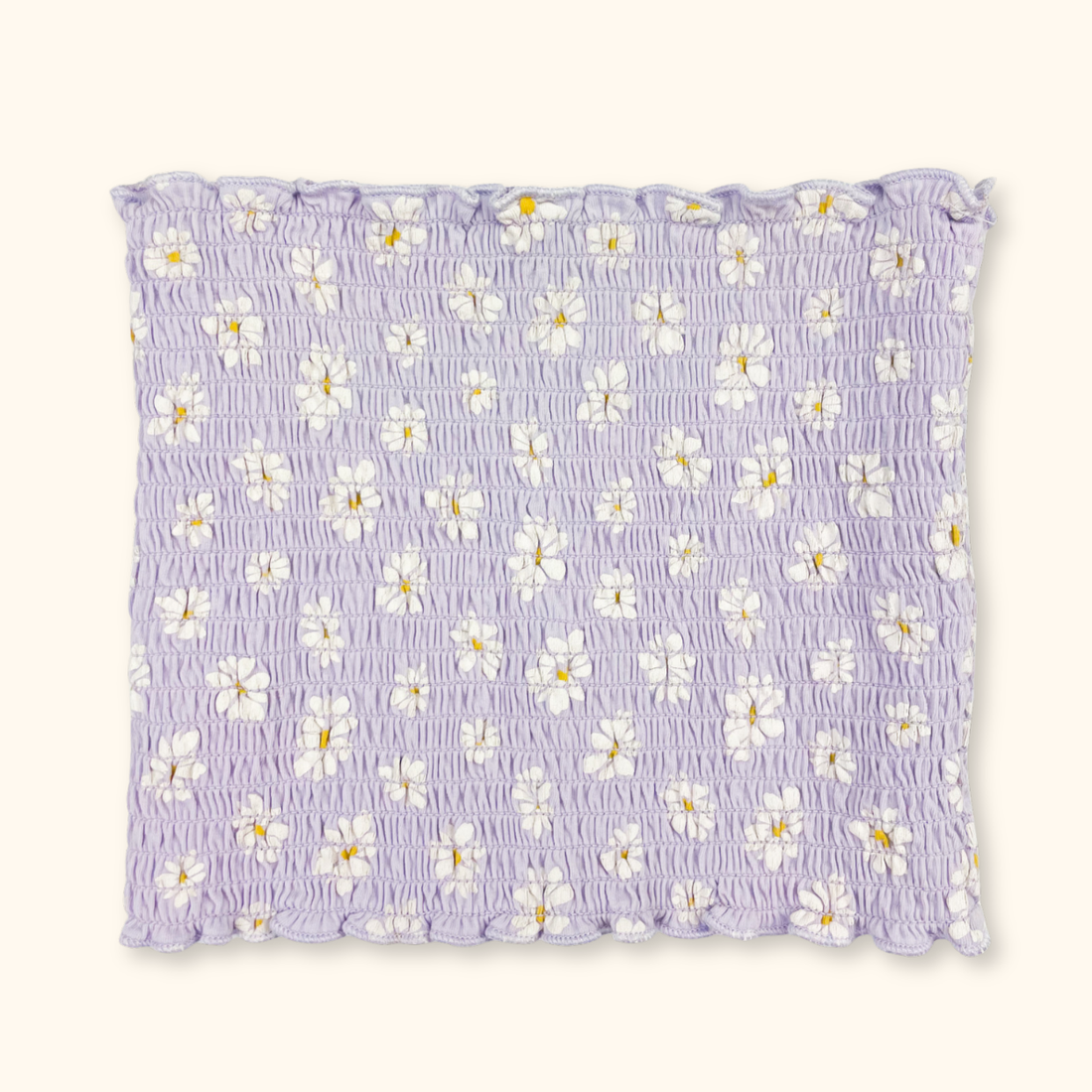 Hollister Purple Floral Reversible Tube Top - Size XS