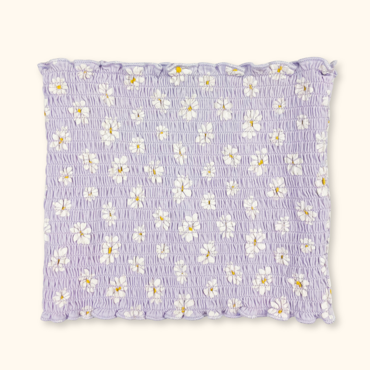Hollister Purple Floral Reversible Tube Top - Size XS Hollister