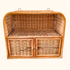 Wicker Rattan Vintage 1970s Wall Storage Sunshine Thrift