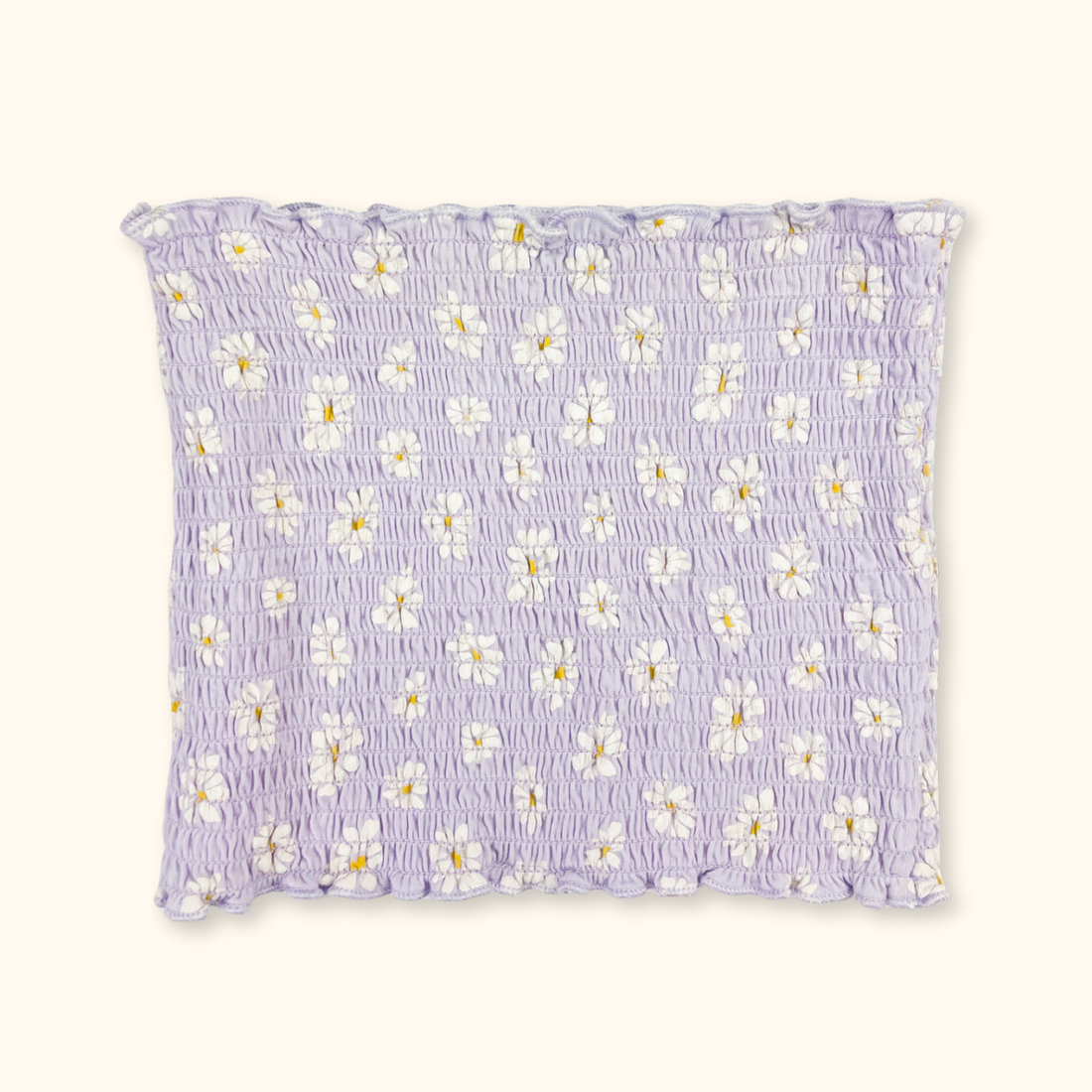 Hollister Purple Floral Reversible Tube Top - Size XS