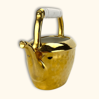 Brass Effect Ornamental Kettle - Sunshine Thrift - Ornaments