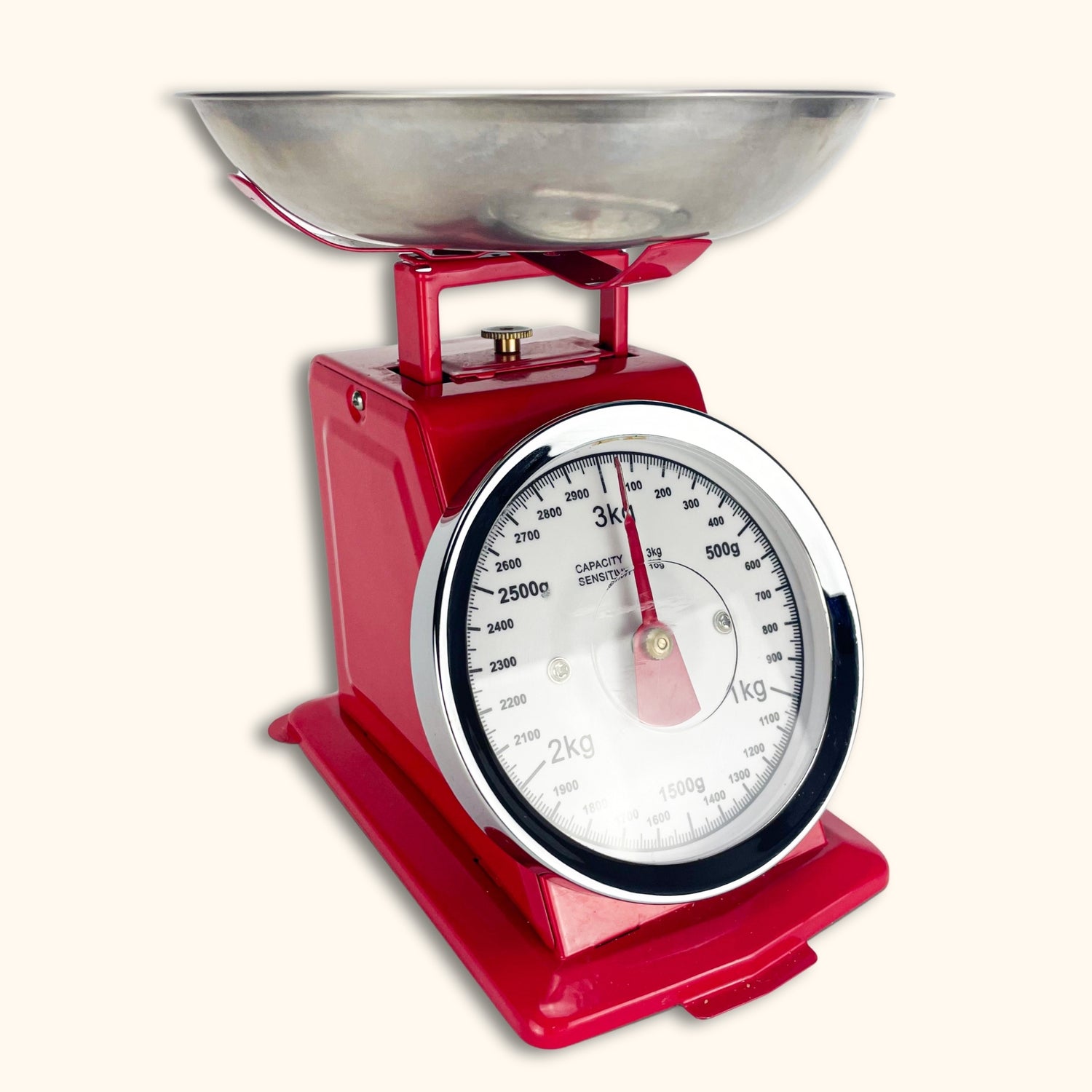 Retro Hot Pink Kitchen Scales - Sunshine Thrift - Kitchenware