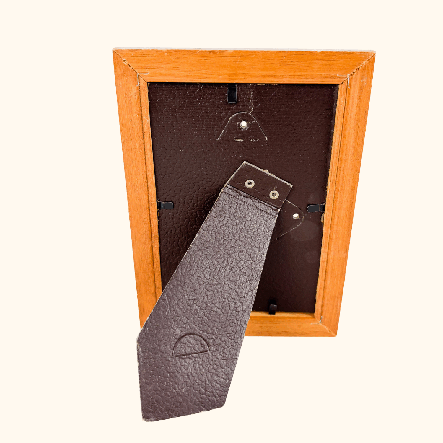 Vintage 1980s Floral Gold Picture Frame 4x6inch Sunshine Thrift