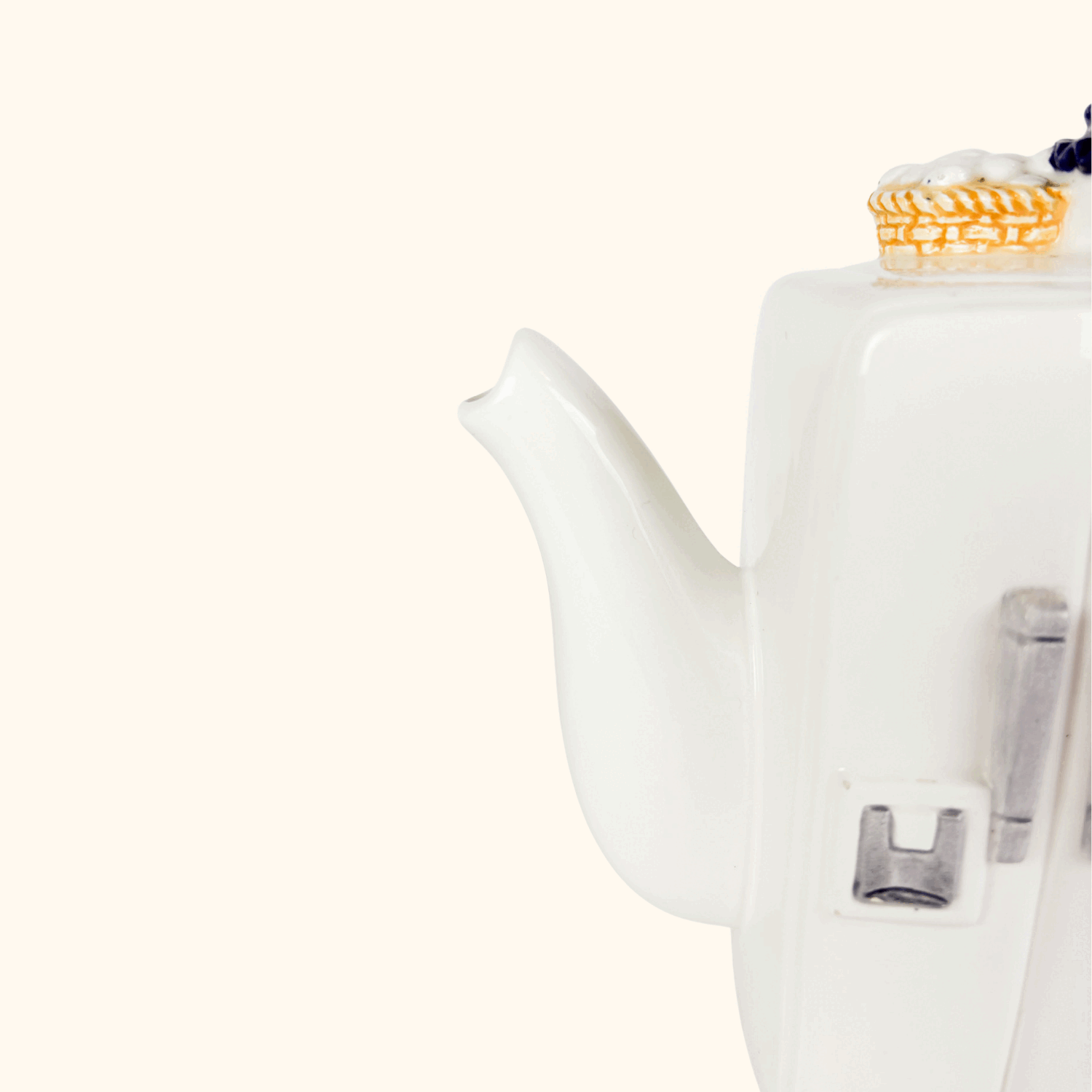 Novelty Fridge Freezer Ceramic Teapot Sunshine Thrift