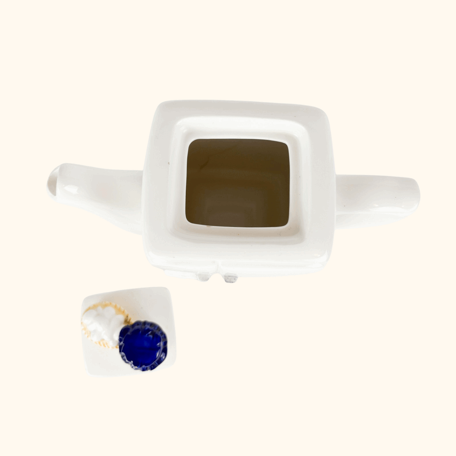 Novelty Fridge Freezer Ceramic Teapot Sunshine Thrift