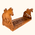 Vintage Hand Carved Horse Book Slide -  - Decoration