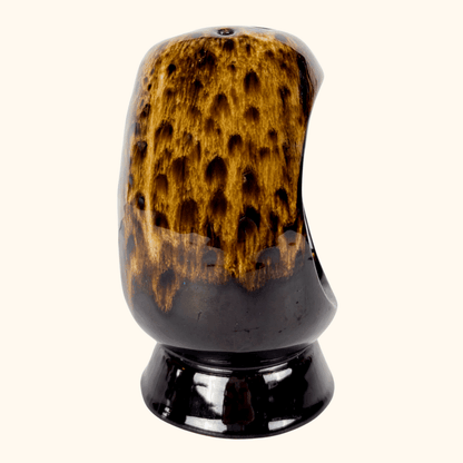 Ceramic Tortoise Shell Drip Tea Light Holder Sunshine Thrift