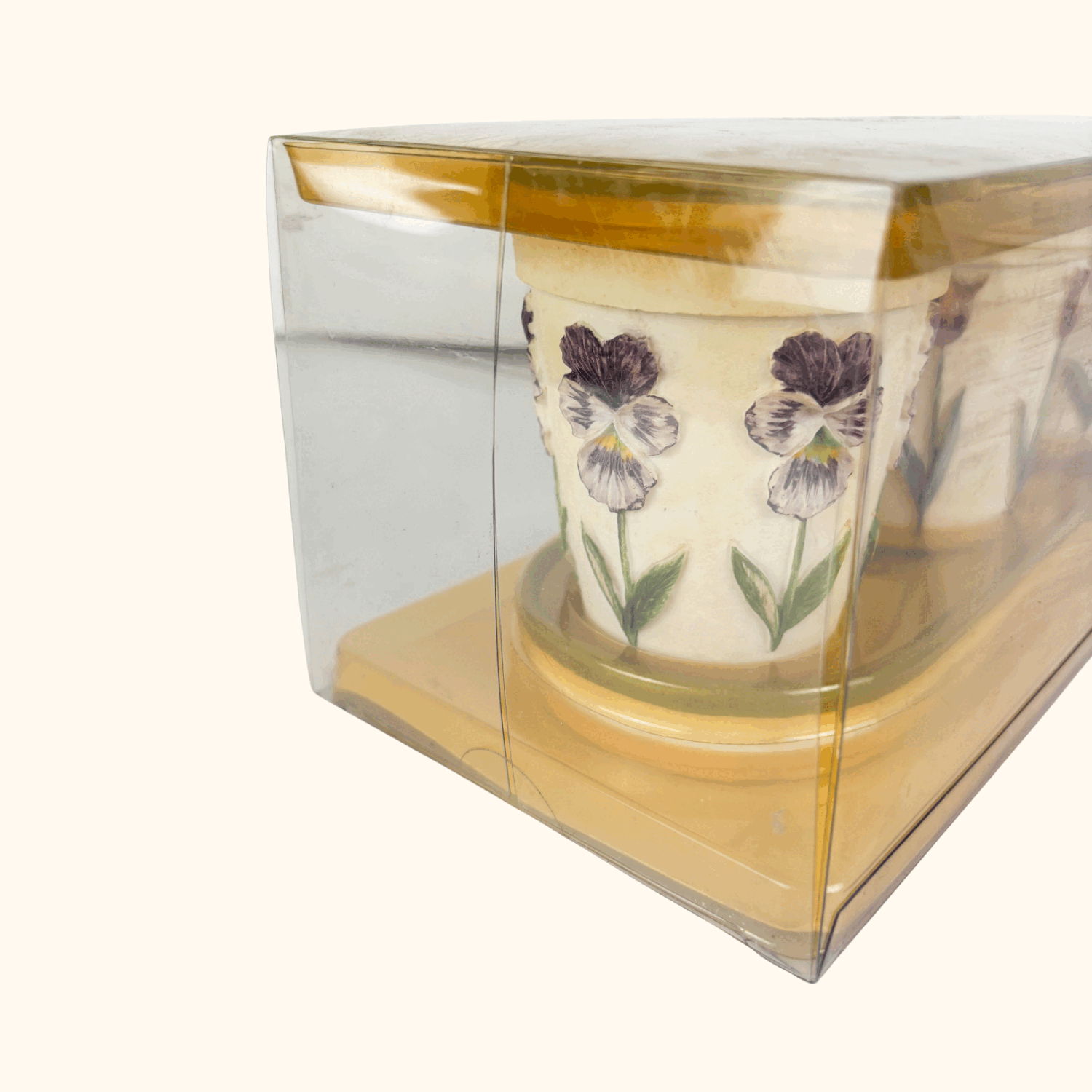 Mini Ceramic Plant Pots With Tray Boxed Sunshine Thrift