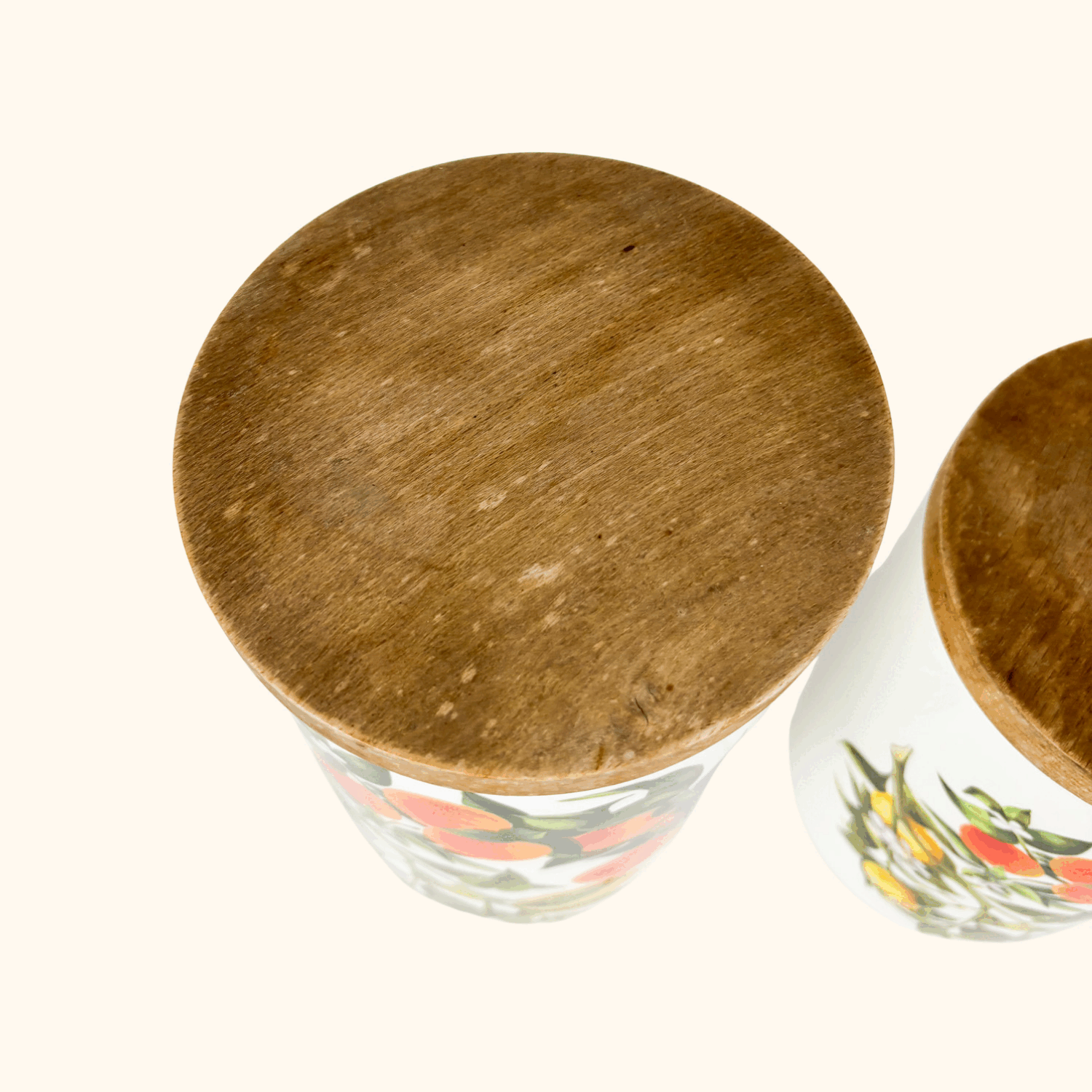 Portmeirion Orange and Lemons Jar With Lid - Set of 2 Portmeirion