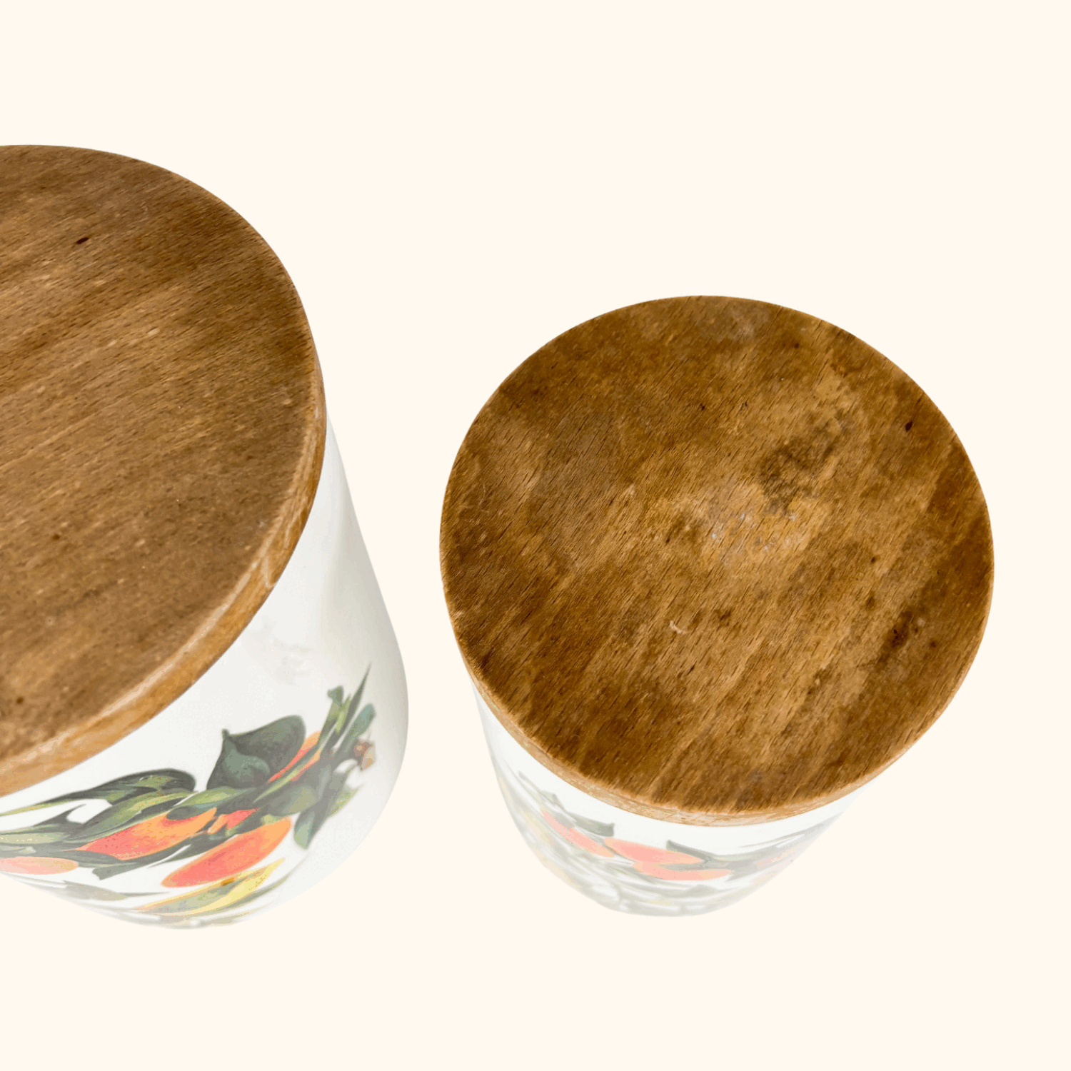 Portmeirion Orange and Lemons Jar With Lid - Set of 2 Portmeirion