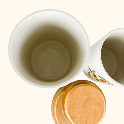 Portmeirion Orange and Lemons Jar With Lid - Set of 2 Portmeirion