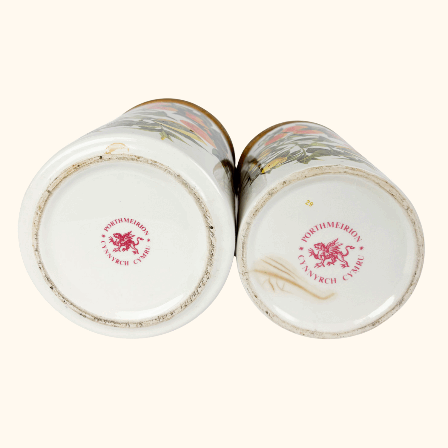 Portmeirion Orange and Lemons Jar With Lid - Set of 2 Portmeirion