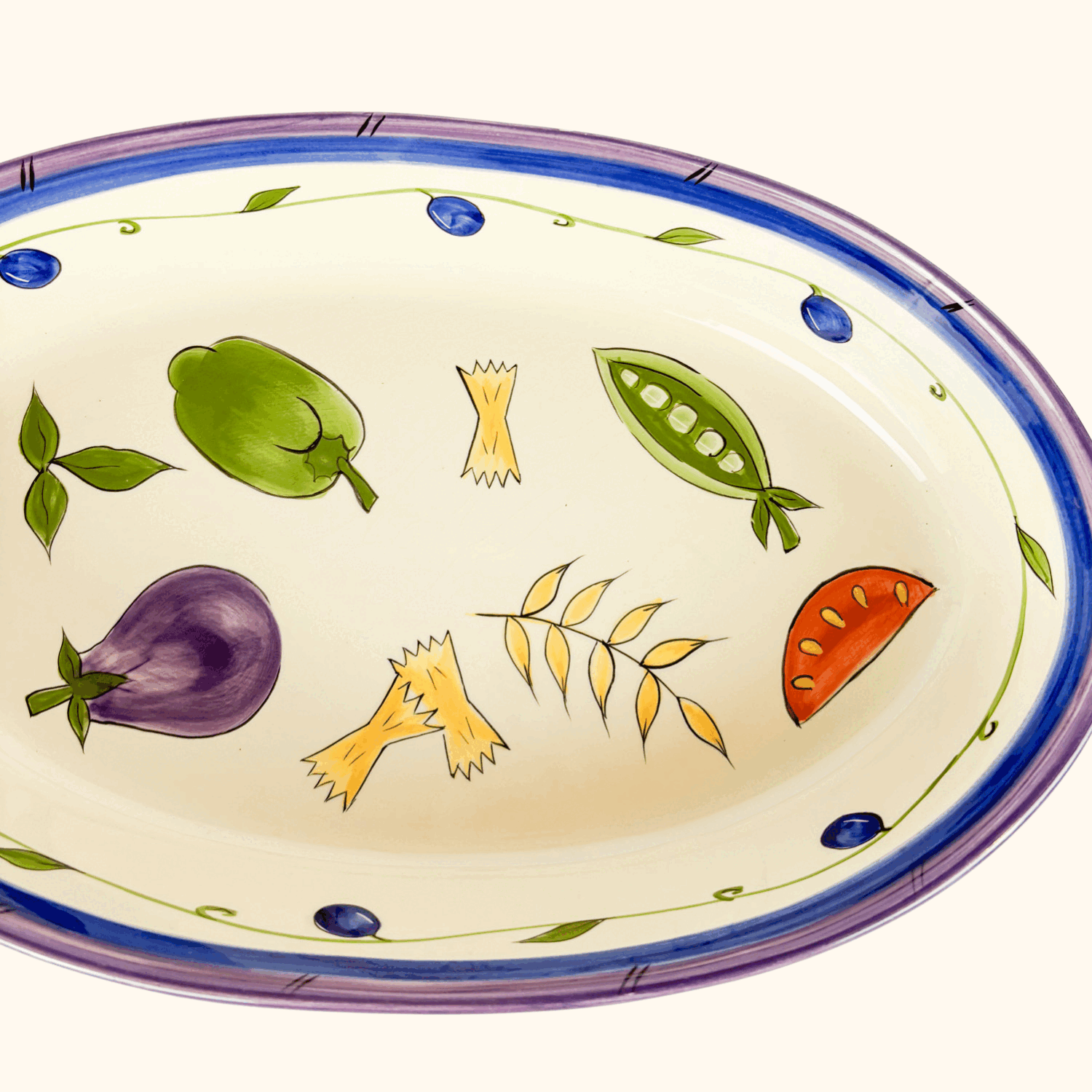 Rayware Large Ceramic Pasta Serving Dish Rayware