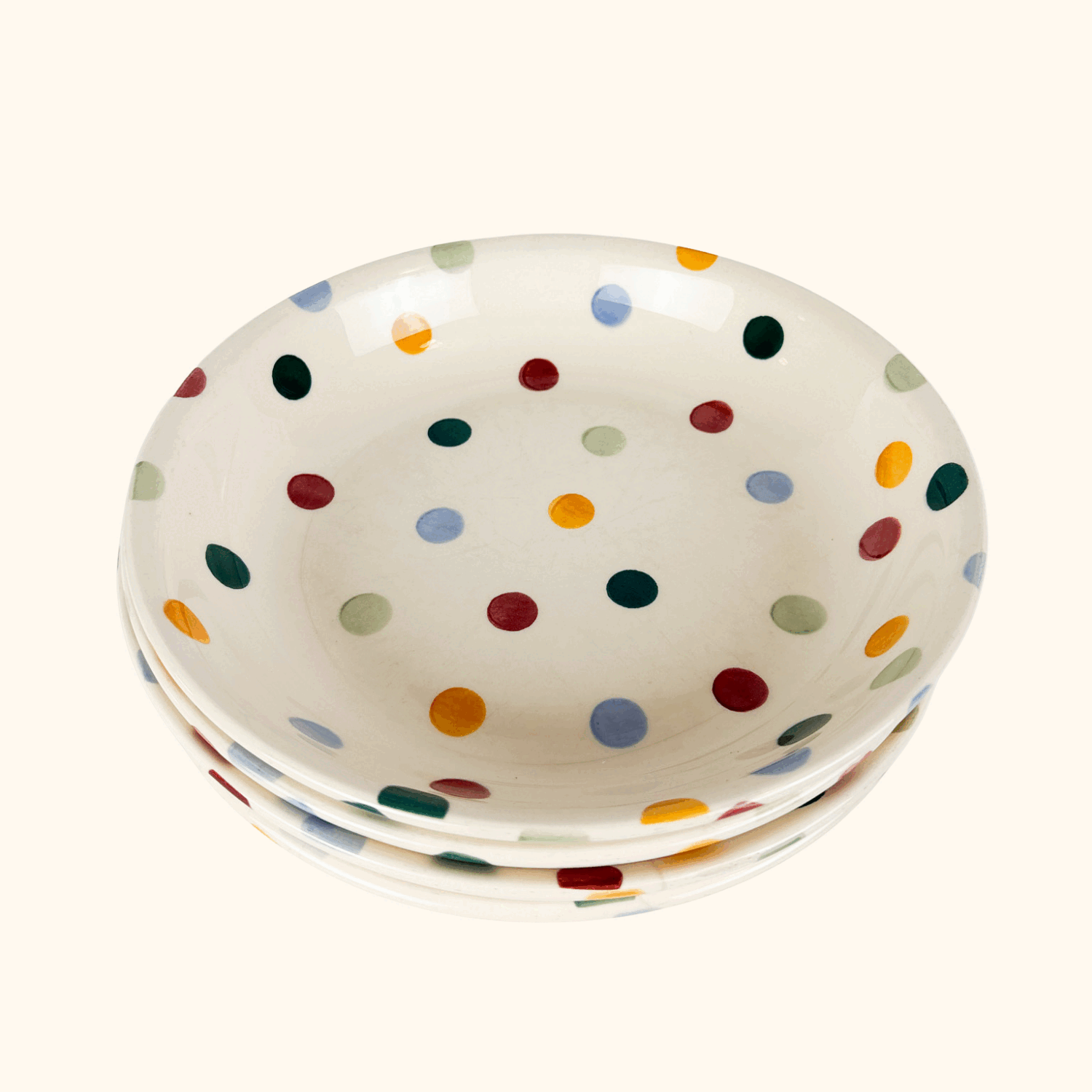Emma Bridgewater Polka Dot Pasta Bowl 24cm Emma Bridgewater