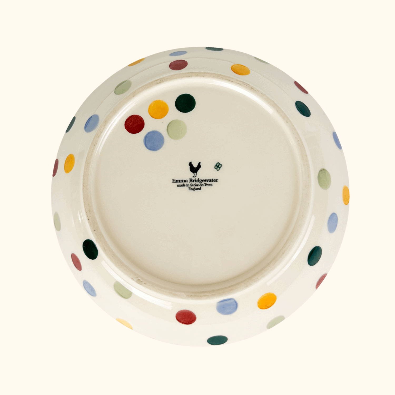 Emma Bridgewater Polka Dot Pasta Bowl 24cm Emma Bridgewater