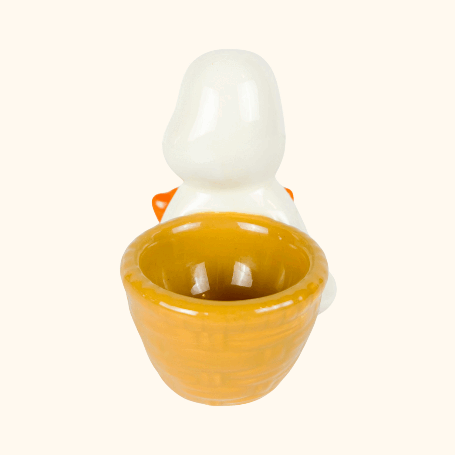 Ceramic Duck Egg Cup Sunshine Thrift