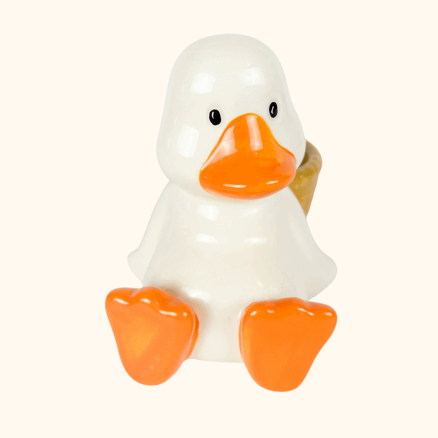 Ceramic Duck Egg Cup Sunshine Thrift