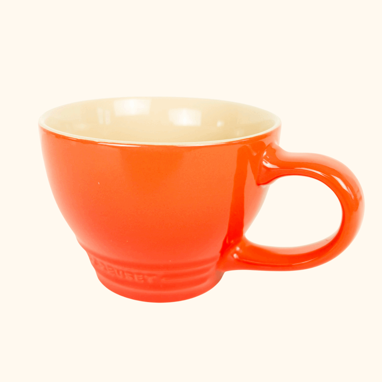 Le Creuset Volcanic Orange Stoneware Grand Mug 400ml -  - Kitchenware
