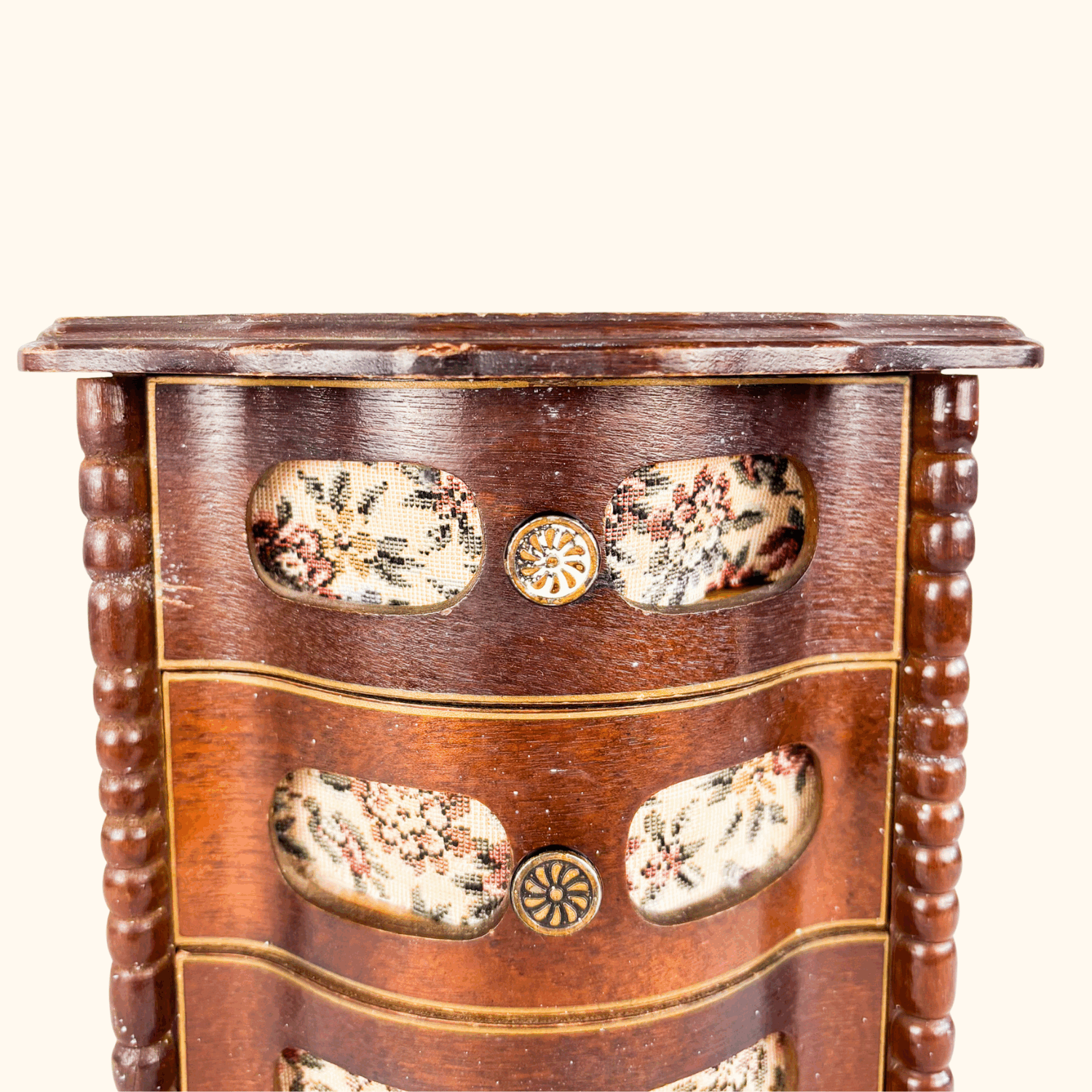 Japanese Solid Wood Musical Jewellery Box Sunshine Thrift